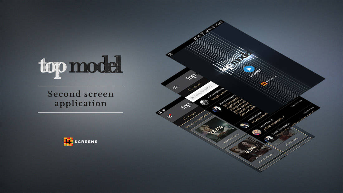 Second Screen App top model