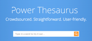 how to make a use of power thesaurus in content marketing