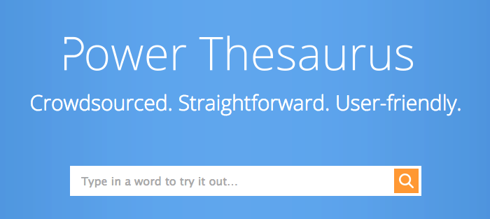 how to make a use of power thesaurus in content marketing 