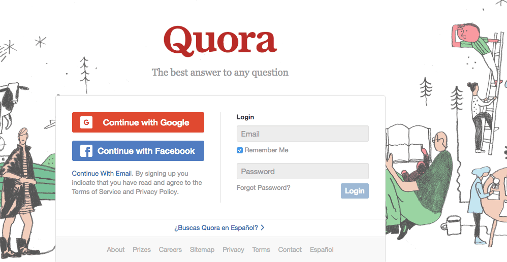 promote your blog on Quora